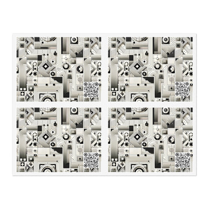 Tech Minimalism Minimalist Tech Sticker Sheets - 8404 Design-48