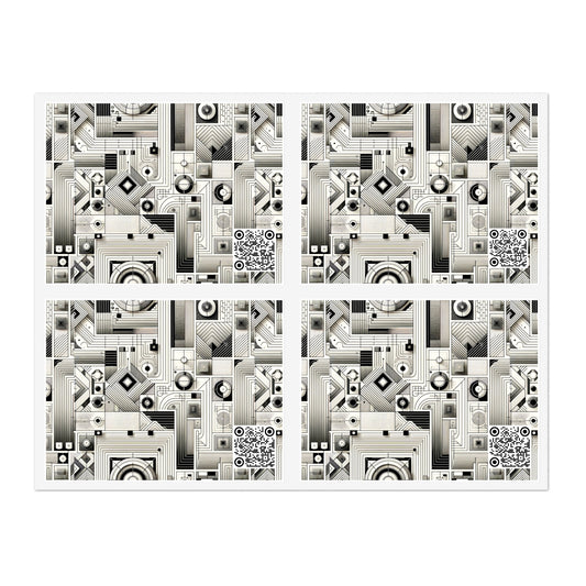 Tech Minimalism Minimalist Tech Sticker Sheets - 8404 Design-48