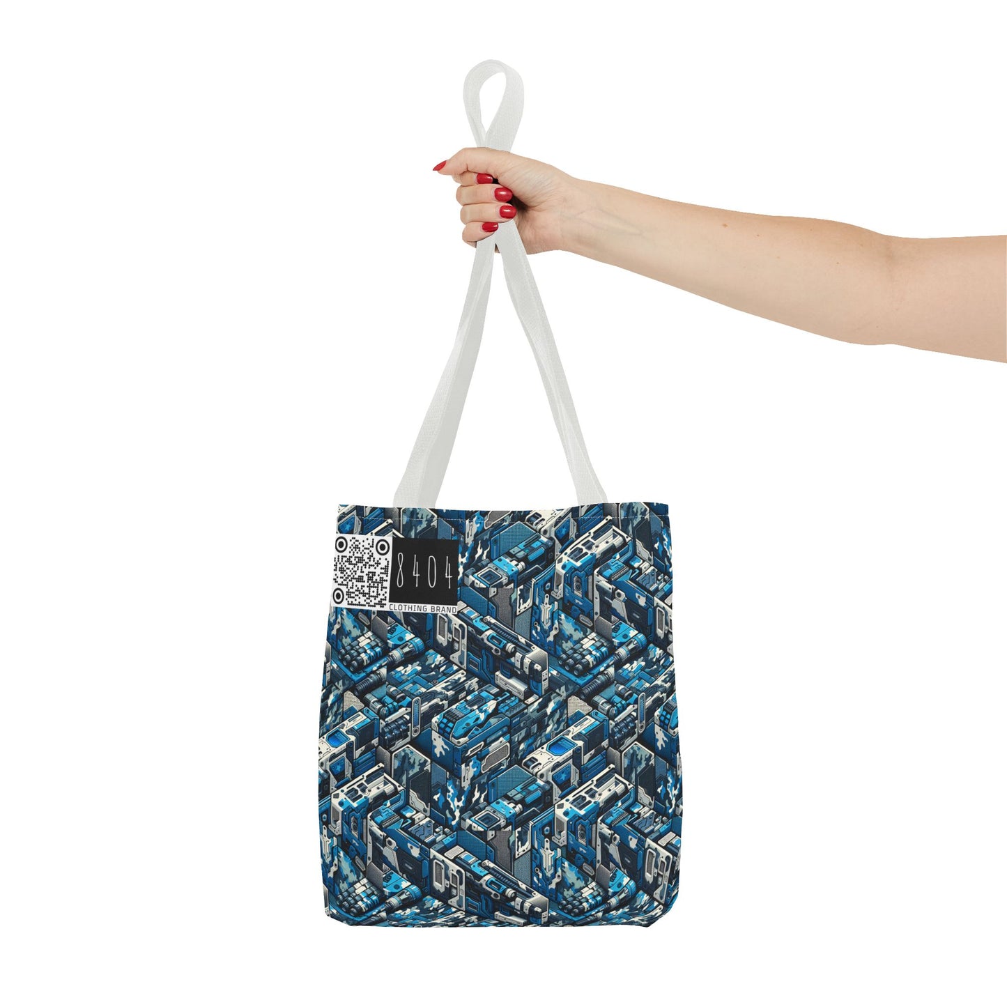 Tech Urban Camo Tech-Forward Streetwear With a Futuristic Military Edge Tote Bag - 8404 Design-51