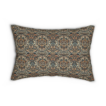 Urban Renaissance Historical Fusion With Street Edge Spun Polyester Lumbar Pillow - 8404 Design-59 S