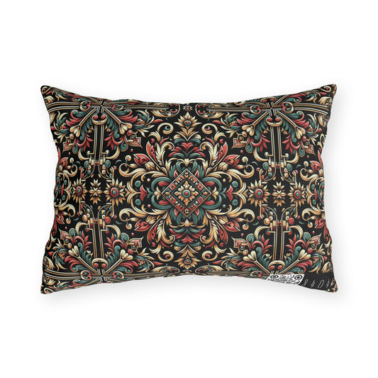 Streetwear Renaissance Artistic Clash of Old and New Outdoor Pillow - 8404 Design-46