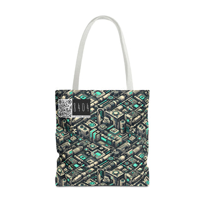 Tech Utility Fusion Modern Tech Streetwear Tote Bag - 8404 Design-49