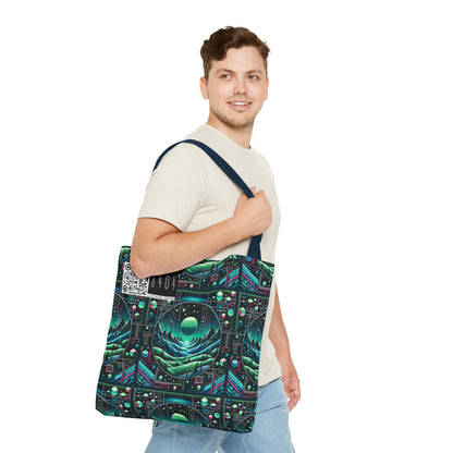 Digital Adventure Graphics Digital Explorer Tote Bag - 8404 Design-59