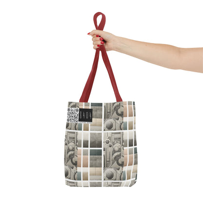 Tech Utility Chic Tech-Forward Minimalist Tote Bag - 8404 Design-59