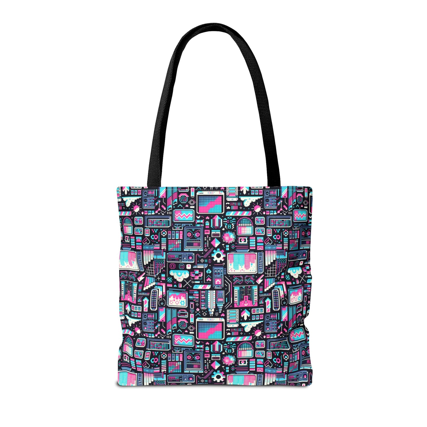 Digital Rebellion Youthful Streetwear with a Rebellious Digital Twist Tote Bag - 8404 Design-71