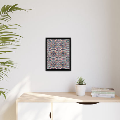 Matte Canvas, Framed (multi-Color) - 8404 Design-01