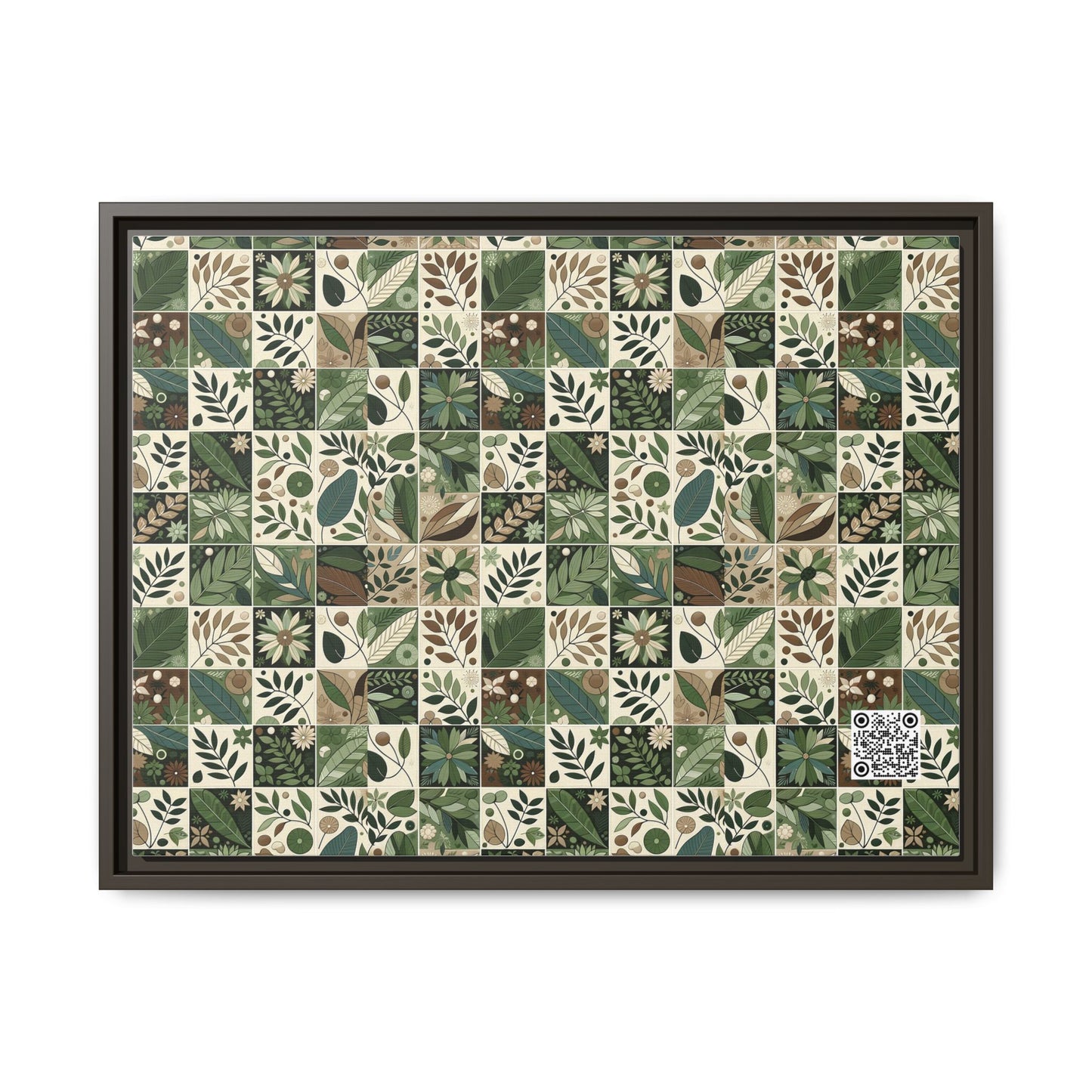 Streetwear Sustainability Environmentally Conscious Streetwear with a Natural Aesthetic Matte Canvas, Framed (multi-color) - 8404 Design-57 A