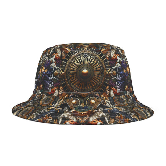 Digital Renaissance Luxurious Streetwear Inspired By Classical Art With a Modern Twist Bucket Hat - 8404 Design-55