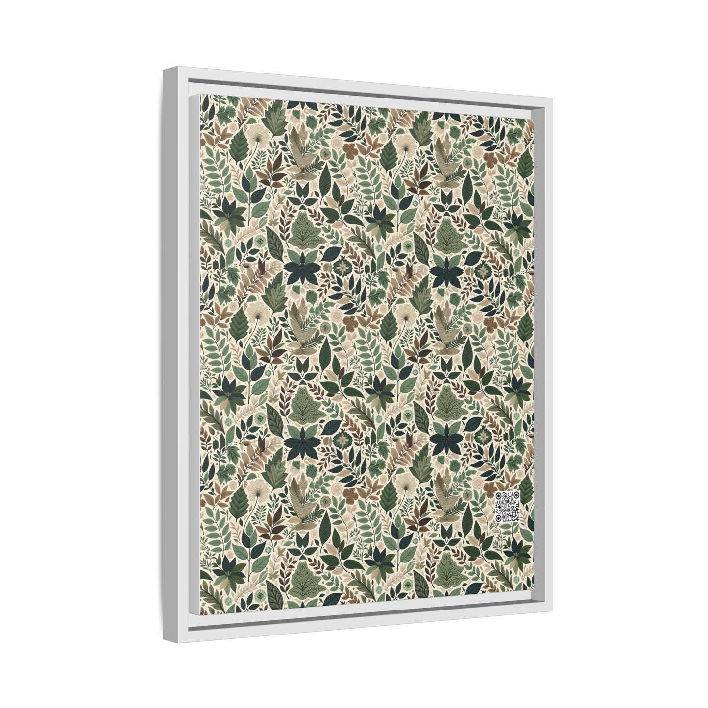 Streetwear Sustainability Environmentally Conscious Streetwear with a Natural Aesthetic Matte Canvas, Framed (multi-color) - 8404 Design-57 A