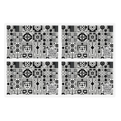 Digital Minimalism Minimalist Tech Sticker Sheets - 8404 Design-55