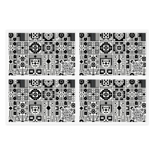 Digital Minimalism Minimalist Tech Sticker Sheets - 8404 Design-55