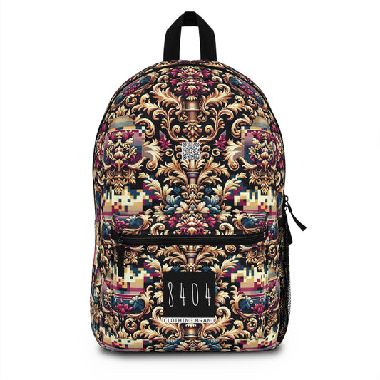 Digital Renaissance Modern Baroque Fusion Backpack - 8404 Design-53
