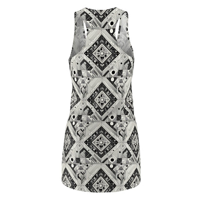 Tech Minimalism Minimalist Tech Women's Cut & Sew Racerback Dress - 8404 Design-54