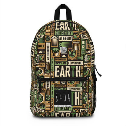 Sustainable Protest Fashion Eco-Conscious Activism Backpack - 8404 Design-59