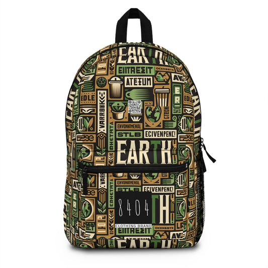 Sustainable Protest Fashion Eco-Conscious Activism Backpack - 8404 Design-59