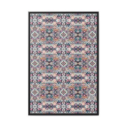 Matte Canvas, Framed (multi-Color) - 8404 Design-01