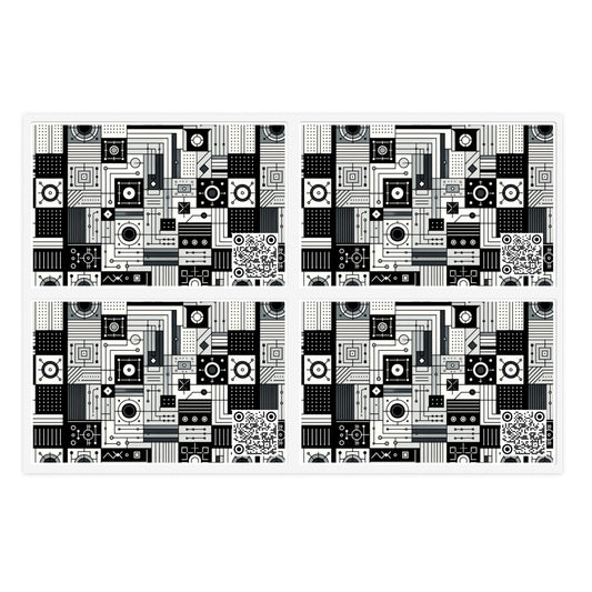 Digital Minimalism Minimalist Tech Sticker Sheets - 8404 Design-48