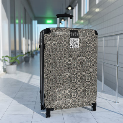 Cyber Garden Party Tech Garden Extravaganza Suitcase - 8404 Design-45