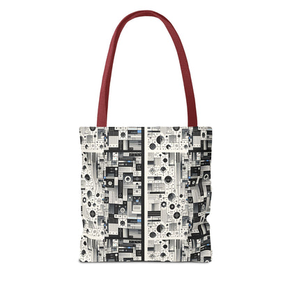 Digital Minimalism Minimalist Tech Tote Bag - 8404 Design-66