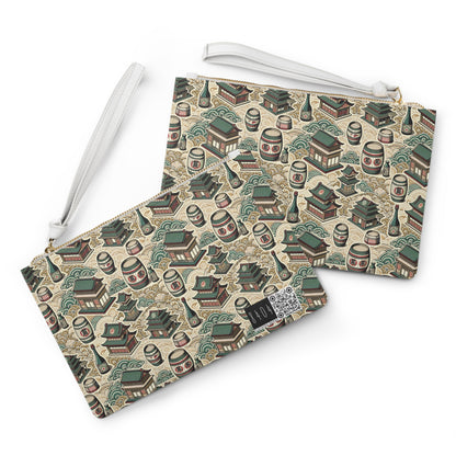 Cultural Artisanal Fusion Contemporary Cultural Elegance Clutch Bag - 8404 Design-68