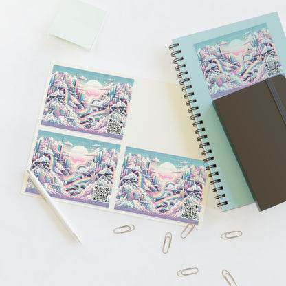 Digital Dreamland Whimsical and Nostalgic Streetwear With a Digital Twist Sticker Sheets - 8404 Design-59
