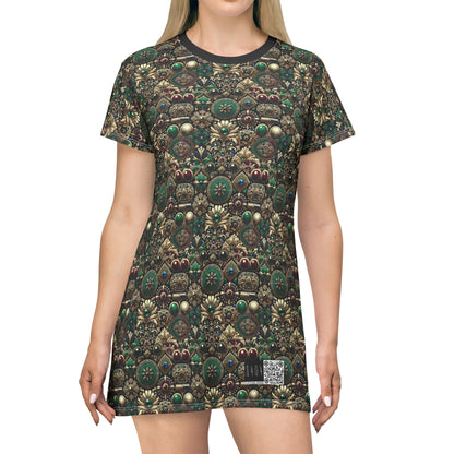 Neo-Dandyism Modern Dandy Streetwear T-Shirt Dress - 8404 Design-54