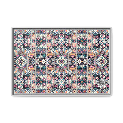 Matte Canvas, Framed (multi-Color) - 8404 Design-01
