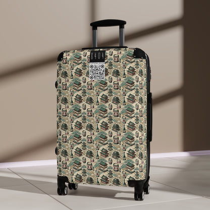 Cultural Artisanal Fusion Contemporary Cultural Elegance Suitcase - 8404 Design-68