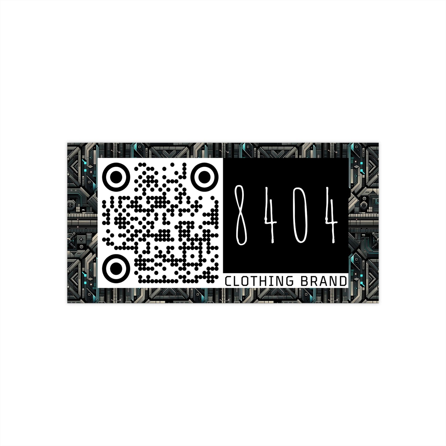Tech Noir Futuristic Tech Aesthetic with a Dark Twist Bumper Sticker - 8404 Design-59
