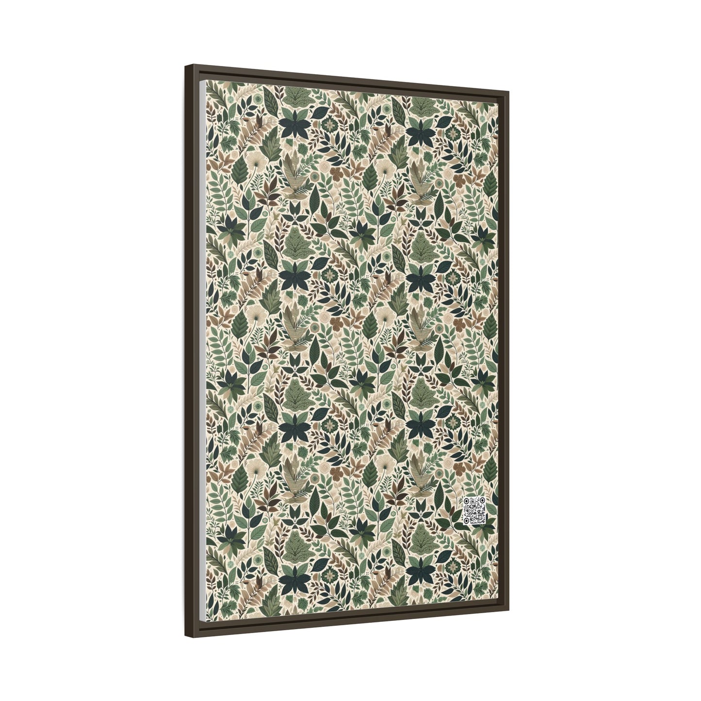 Streetwear Sustainability Environmentally Conscious Streetwear with a Natural Aesthetic Matte Canvas, Framed (multi-color) - 8404 Design-57 A