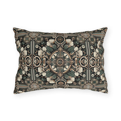 Cyber Garden Party Tech Garden Extravaganza Outdoor Pillow - 8404 Design-66