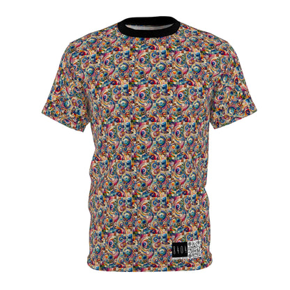 Digital Artistic Expression Artistic Streetwear Unisex Cut & Sew Tee - 8404 Design-49