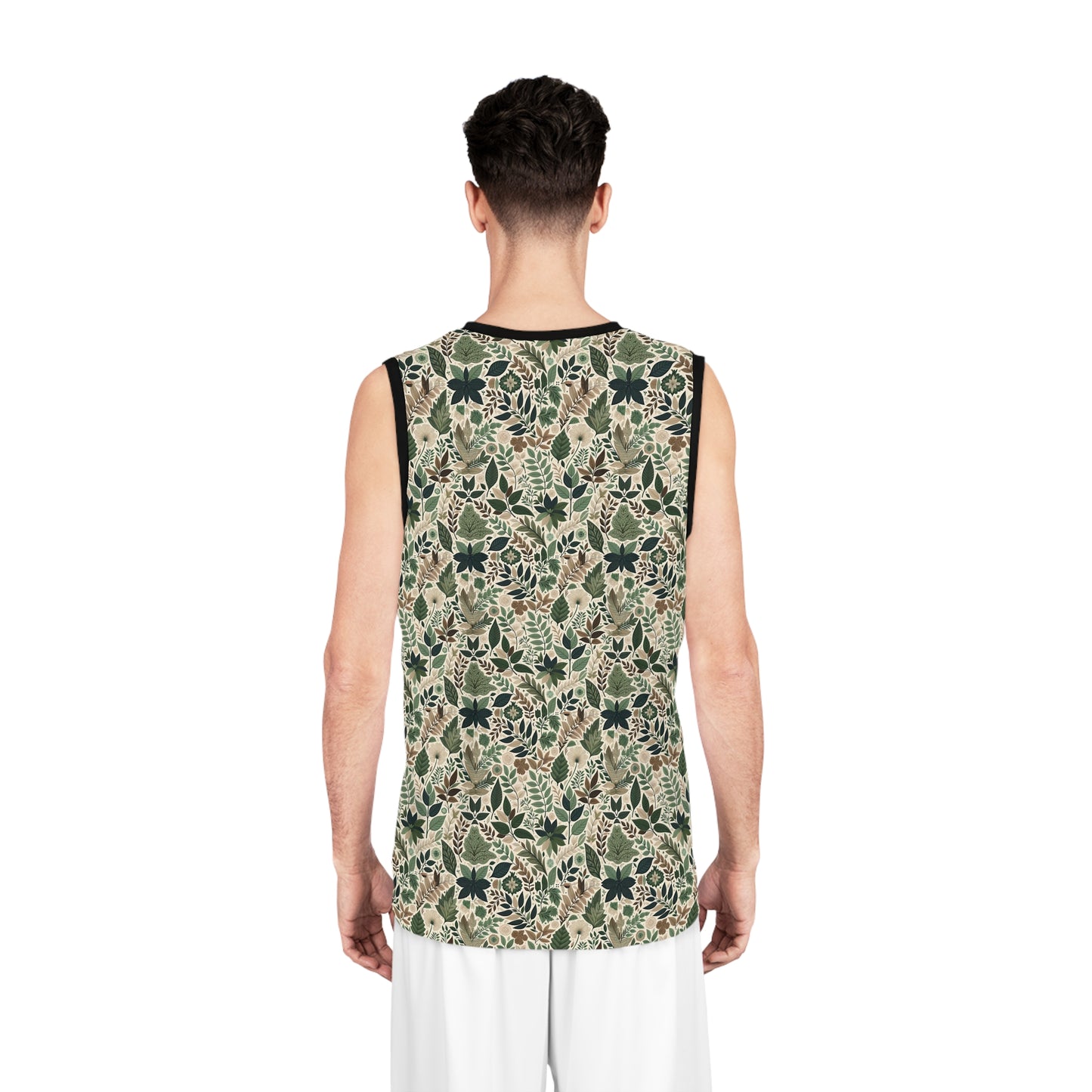 Streetwear Sustainability Environmentally Conscious Streetwear with a Natural Aesthetic Basketball Jersey - 8404 Design-57