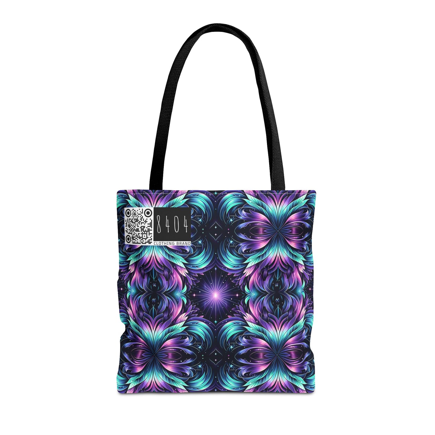Iridescent Dream Futuristic Tech Tote Bag - 8404 Design-60