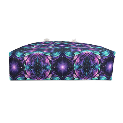 Iridescent Dream Futuristic Tech Weekender Bag - 8404 Design-60