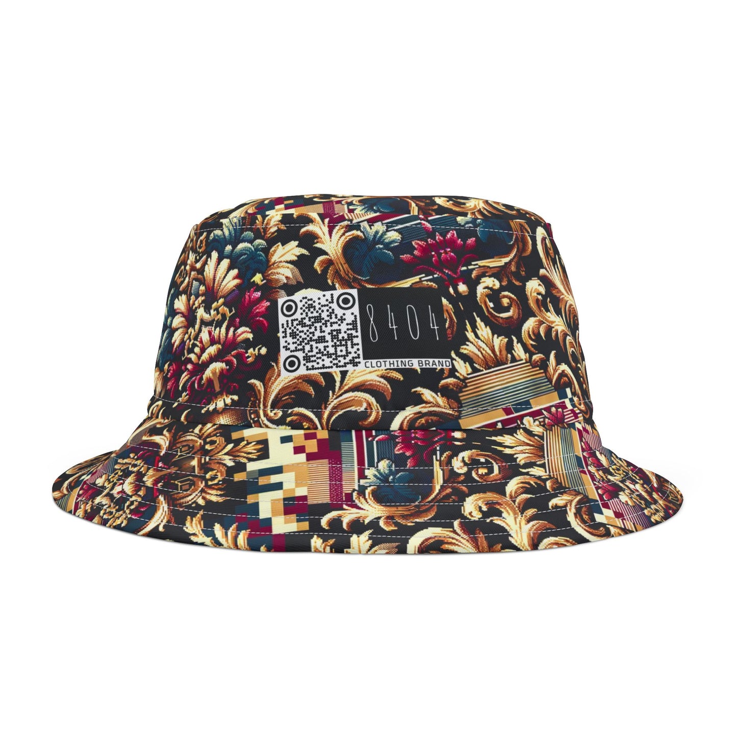 Digital Renaissance Modern Baroque Fusion Bucket Hat - 8404 Design-53