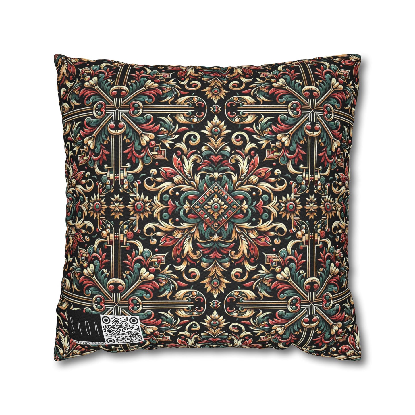 Streetwear Renaissance Artistic Clash of Old and New Spun Polyester Square Pillowcase - 8404 Design-46