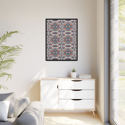 Matte Canvas, Framed (multi-Color) - 8404 Design-01