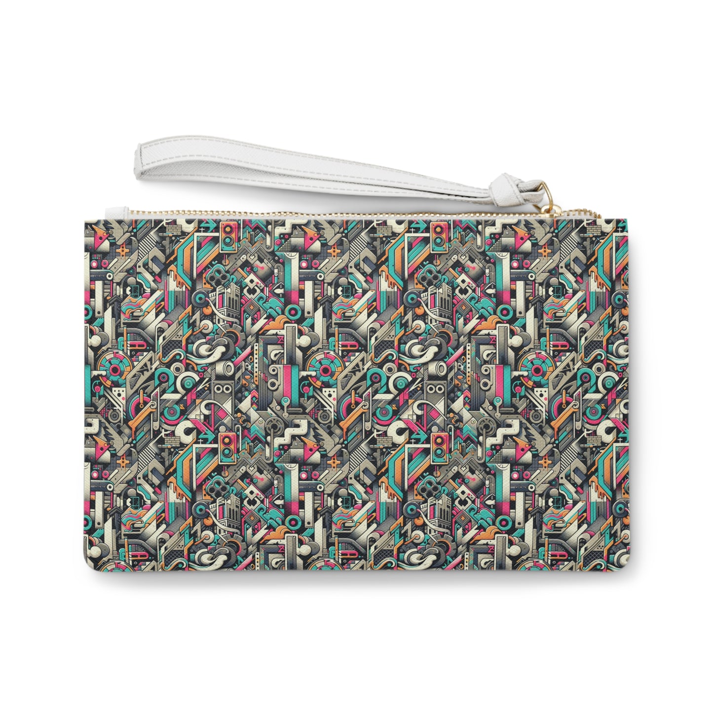 Digital Street Art Urban Street Style Clutch Bag - 8404 Design-74