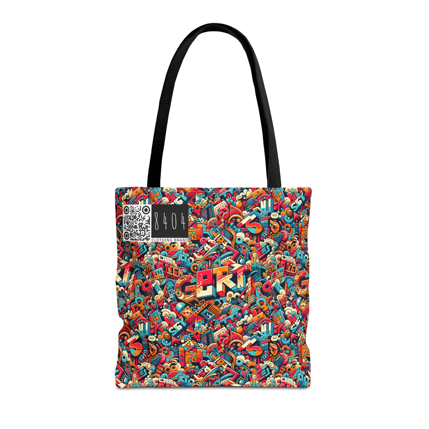 Neo-Traditional Street Art Modern Street Art Fusion Tote Bag - 8404 Design-58
