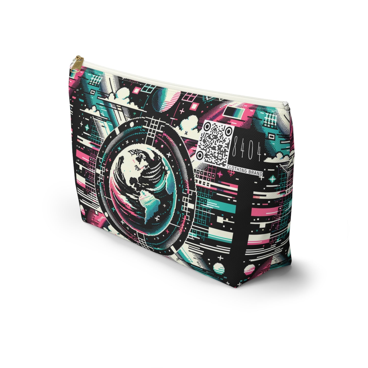 Digital Artistry Digital-native Streetwear Accessory Pouch W T-bottom - 8404 Design-62