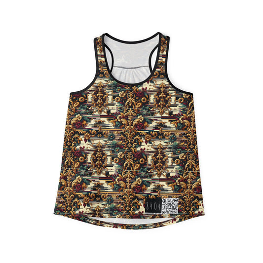 Digital Renaissance Modern Baroque Fusion Women's Tank Top - 8404 Design-63