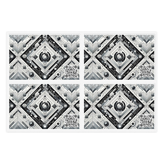 Tech Minimalism Minimalist Tech Sticker Sheets - 8404 Design-45