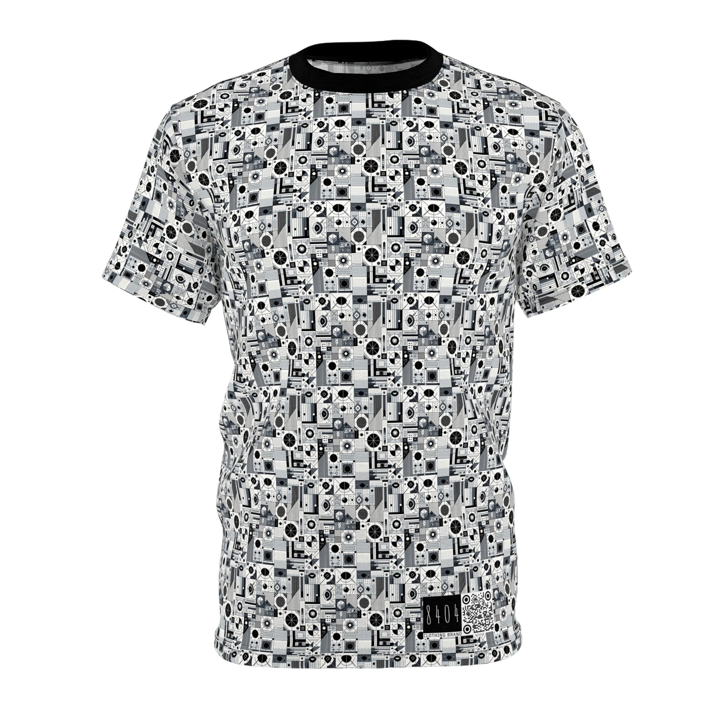 Digital Minimalism Minimalist Tech Unisex Cut & Sew Tee - 8404 Design-65
