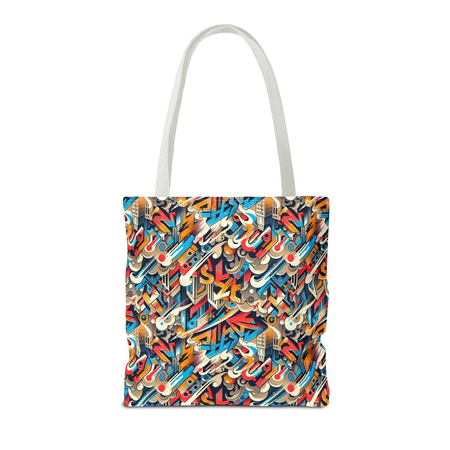Neo-Traditional Street Art Modern Street Art Fusion Tote Bag - 8404 Design-44