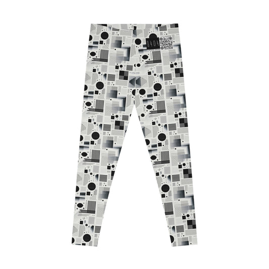 Digital Minimalism Minimalist Tech Stretch Leggings - 8404 Design-60