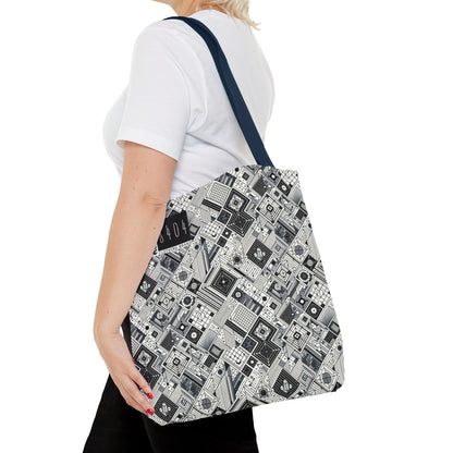 Digital Minimalism Minimalist Tech Tote Bag - 8404 Design-40