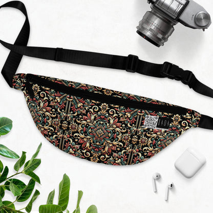 Streetwear Renaissance Artistic Clash of Old and New Fanny Pack - 8404 Design-46