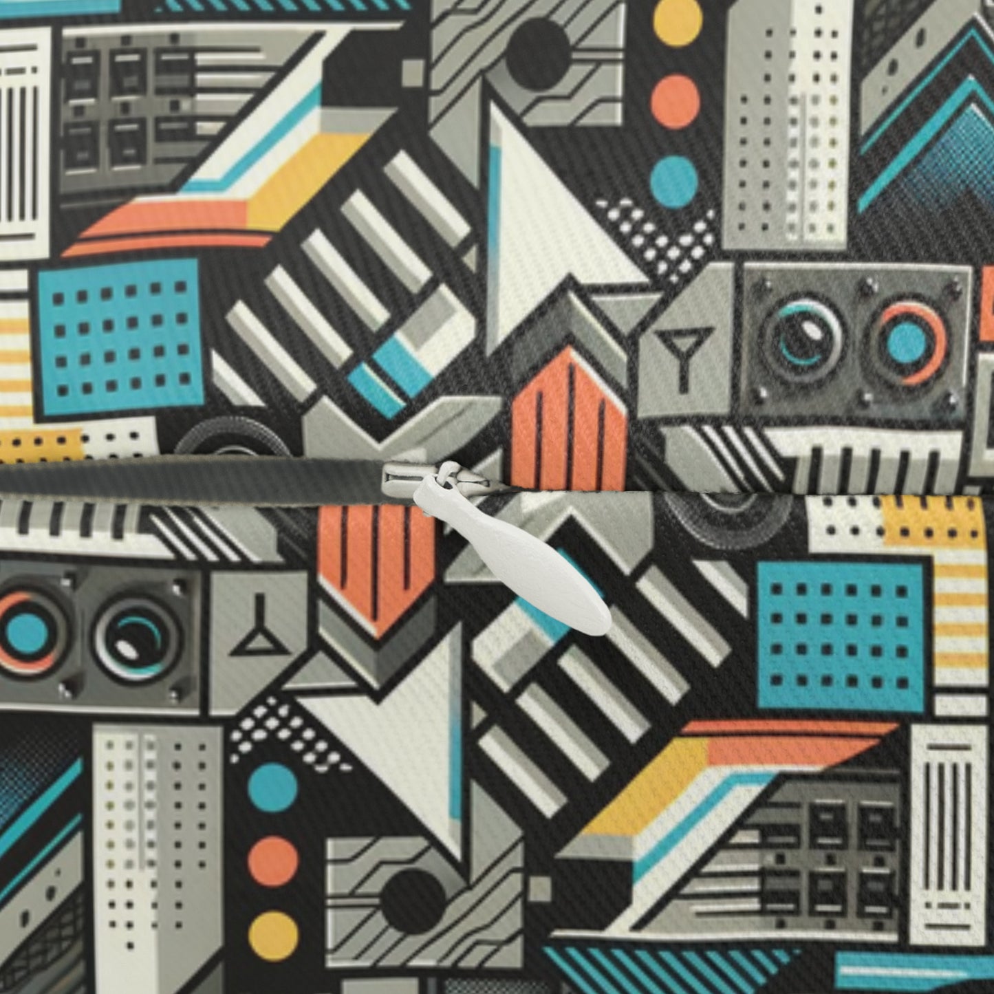 Digital Street Art Urban Street Style Spun Polyester Lumbar Pillow - 8404 Design-81 S