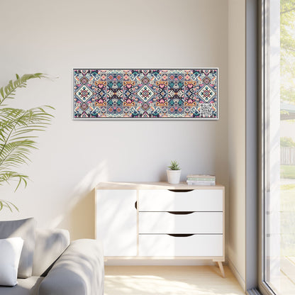 Matte Canvas, Framed (multi-Color) - 8404 Design-01